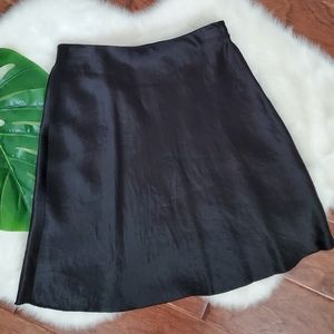 Vince Black Short Slip Skirt Size XXS